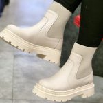 بوت بغل کش کرم - مانتو پاتریس رشت