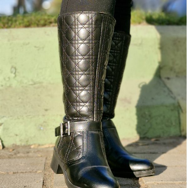 بوت شنل پاشنه دار - مانتو پاتریس رشت