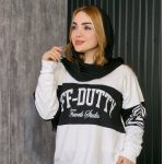 بلوز دورس سفید مشکی - مانتو پاتریس رشت