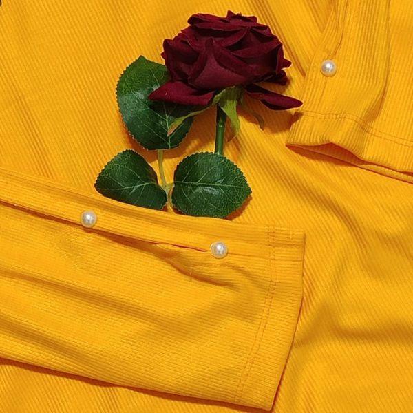 بلوز آستین مرواریدی فانریپ