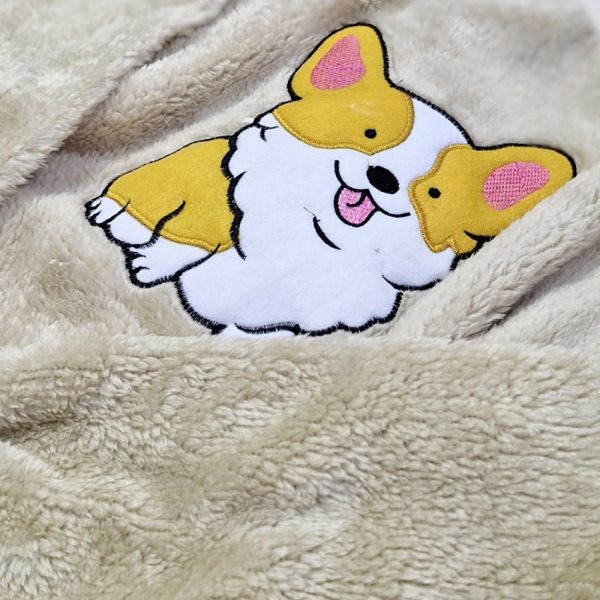 بلوز تدی گلدوزی سگ - مانتو پاتریس رشت