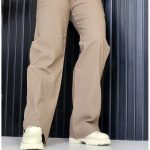 شلوار بگ بنگال کرم- مانتو پاتریس رشت