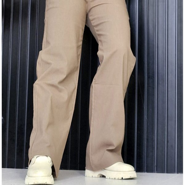 شلوار بگ بنگال کرم- مانتو پاتریس رشت