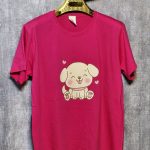 تیشرت نخ پنبه چاپ سگ - مانتو پاتریس رشت