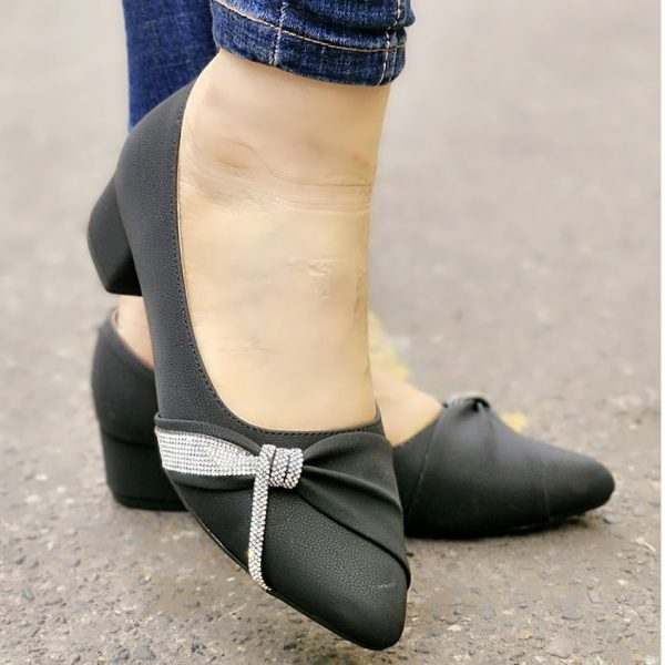 کفش مجلسی بغل گره- مانتو پاریس رشت