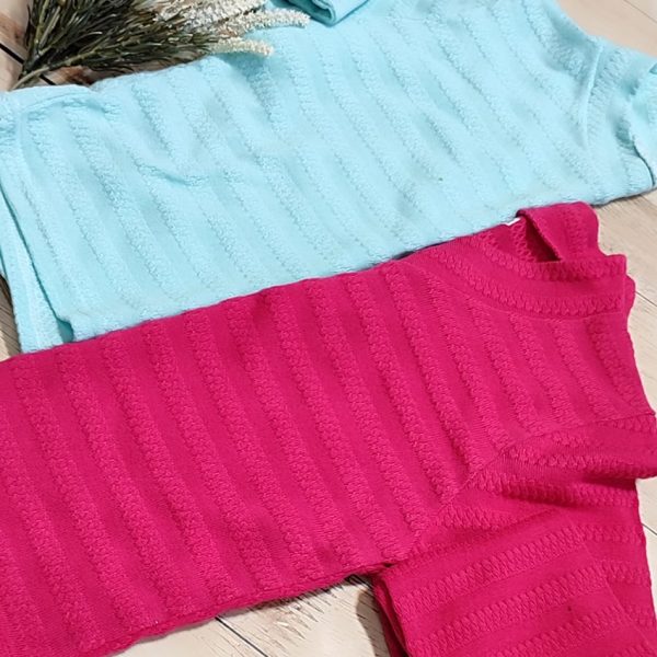 بلوز آستین بلند حوله ای - مانتو پاتریس رشت