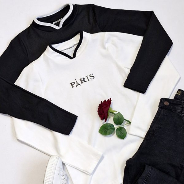 بلوز آستین بلند فانریپ پاریس