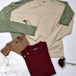 بلوز فانریپ بغل دکمه طلایی - مانتو پاتریس رشت