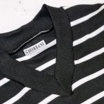 بلوز یقه هفت راه راه - مانتو پاتریس رشت