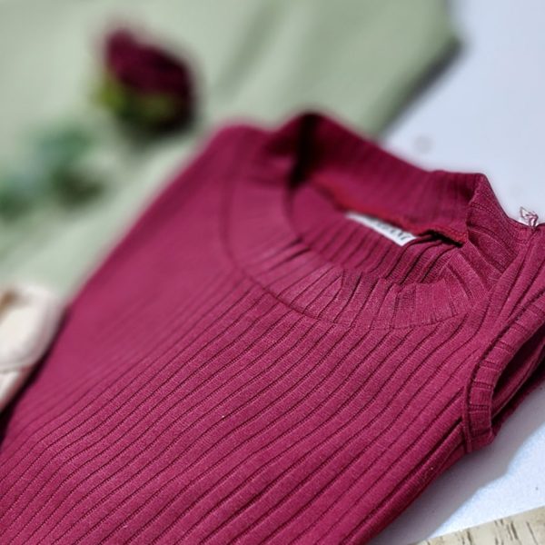 بلوز فانریپ یقه اشکی بزرگ - مانتو پاتریس رشت