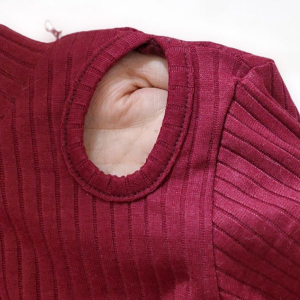 بلوز فانریپ یقه اشکی بزرگ - مانتو پاتریس رشت