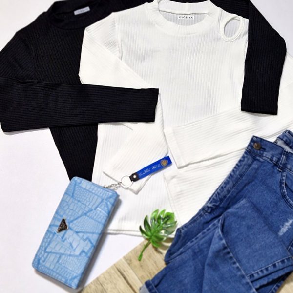 بلوز فانریپ یقه اشکی بزرگ - مانتو پاتریس رشت