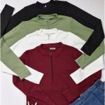 بلوز کراب فانریپ نیم زیپ - مانتو پاتریس رشت