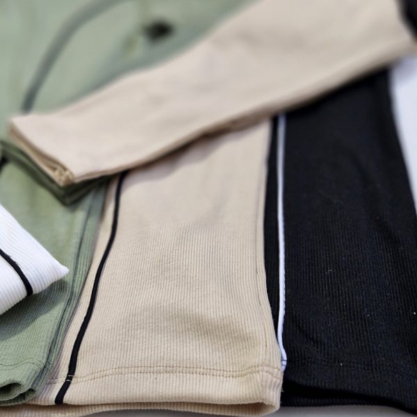 بلوز فانریپ نوار دار-مانتو پاتریس رشت