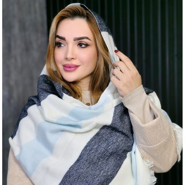 شال موهر کجرا نواری - مانتو پاتریس رشت