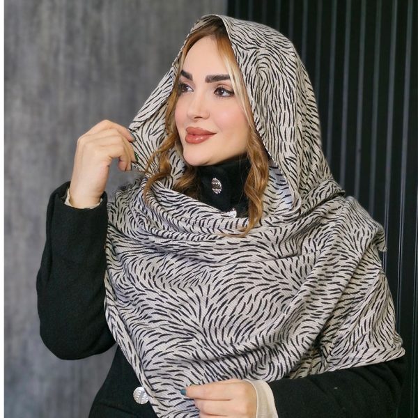 شال موهر زبرا - مانتو پاتریس رشت