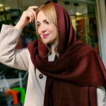 شال بافت زرشکی - مانتو پاتریس رشت