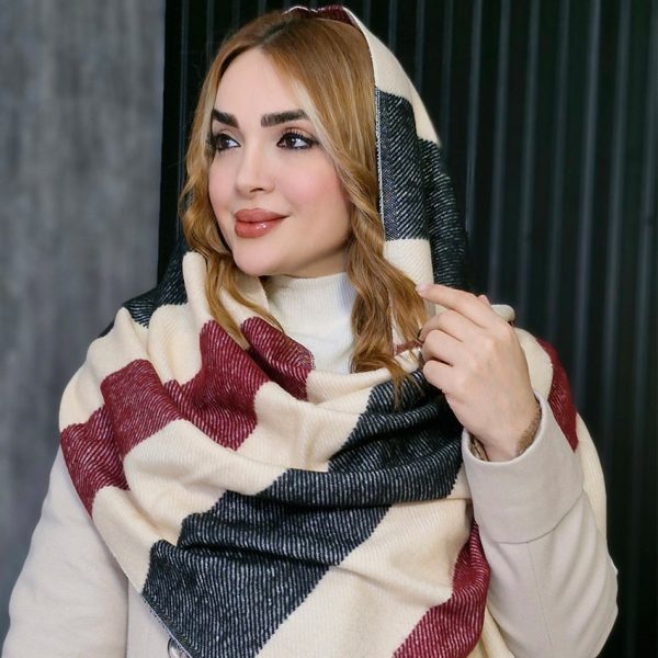 34600212-3-min شال موهر راه راه - مانتو پاتریس رشت