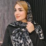 روسری پلنگی نخی - مانتو پاتریس رشت