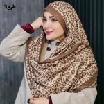 شال موهر کرم طرحدار - مانتو پاتریس رشت