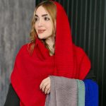 شال پلیسه رنگی - مانتو پاتریس رشت