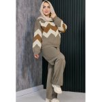 ست بافت لینو رنگی - مانتو پاتریس رشت