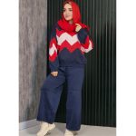 ست بافت لینو رنگی - مانتو پاتریس رشت