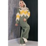 ست بافت لینو رنگی - مانتو پاتریس رشت