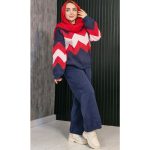 ست بافت لینو رنگی - مانتو پاتریس رشت