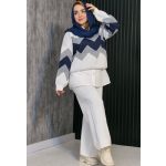 ست بافت لینو رنگی - مانتو پاتریس رشت