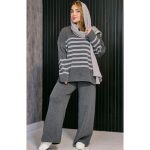 ست بلوز شلوار راه راه - مانتو پاتریس رشت