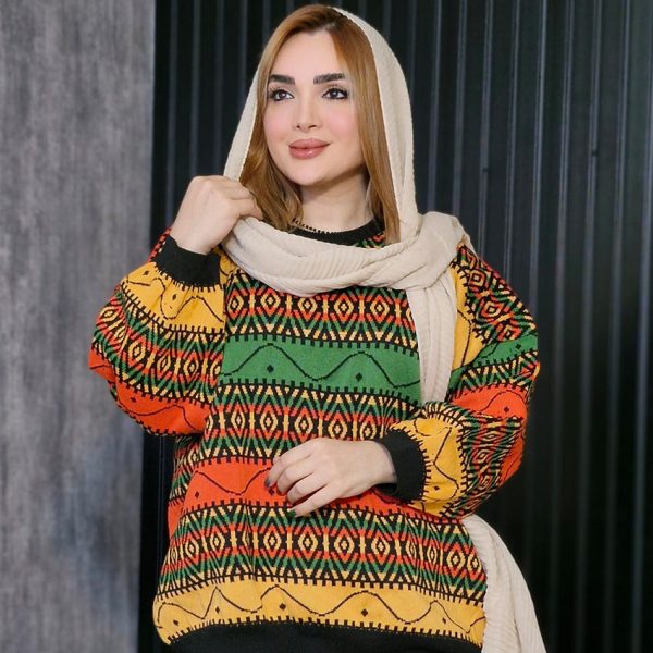 بلوز بافت سرخپوستی - مانتو پاتریس رشت