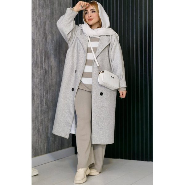 ست بافت راه راه بنیتا - مانتو پاتریس رشت