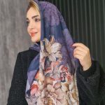 روسری گل رز - مانتو پاتریس رشت