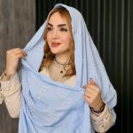 شال کریشه خطی - مانتو پاتریس رشت