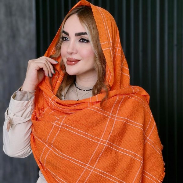 شال کریشه خطی - مانتو پاتریس رشت