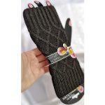 ساق دست بافت لوزی - مانتو پاتریس رشت