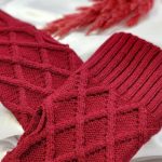 ساق دست بافت لوزی - مانتو پاتریس رشت