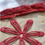 پک گیره چهارتایی قرمز- مانتو پاتریس رشت