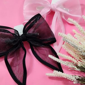 گیره مو حریر نوار دار- مانتو پاتریس رشت