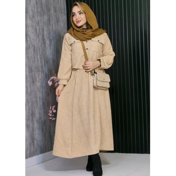 ست کت دامن مخمل کبریتی