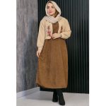 ست کت سارافون کبریتی گلدوزی - مانتو پاتریس رشت
