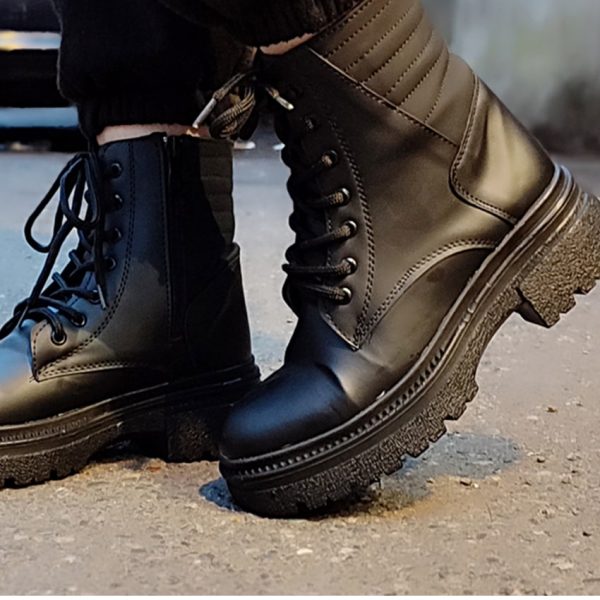 بوت بالشتی مشکی - مانتو ژاتریس رشت