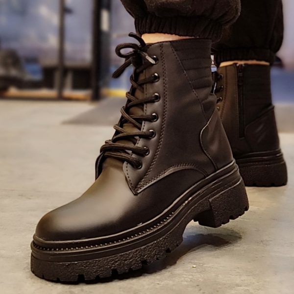 بوت بالشتی مشکی - مانتو ژاتریس رشت