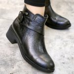 نیم بوت بغل سگک - مانتو پاتریس رشت