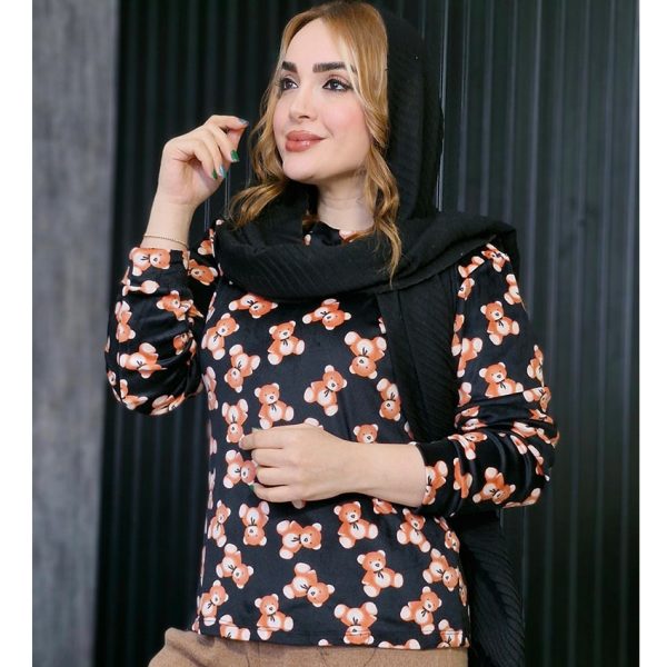 بلوز مخمل طرحدار - مانتو پاتریس رشت