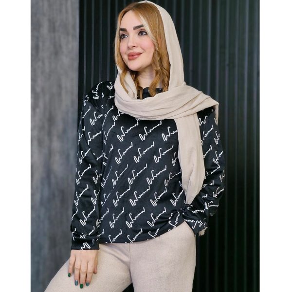 بلوز مخمل طرحدار - مانتو پاتریس رشت