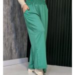 شلوار بگ بغل چاک رنگی - مانتو پاتریس رشت