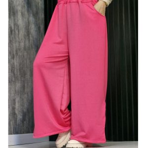 شلوار بگ بغل چاک رنگی - مانتو پاتریس رشت
