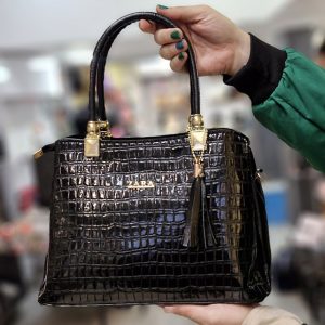 کیف پوست ماری زارا مشکی